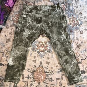 Lululemon Align High Rise Leggings Cropped Women's Size 20 Has Pockets Gym Yoga